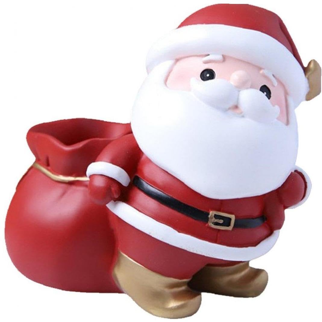 Amazon.co.jp: 貯金箱 コイン銀行 サンタクロース 樹脂サンタ 収納箱